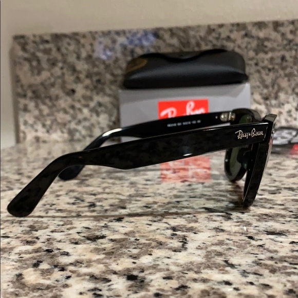 Ray Ban 2140 Wayfarer 901 Black 54mm - Picture 6 of 11